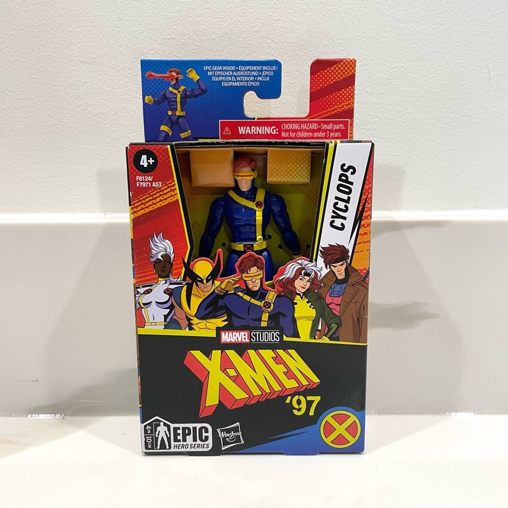 🔵3/$25 NEW Marvel Studios X-Men Epic Hero Series Cyclops 4” Action Figure